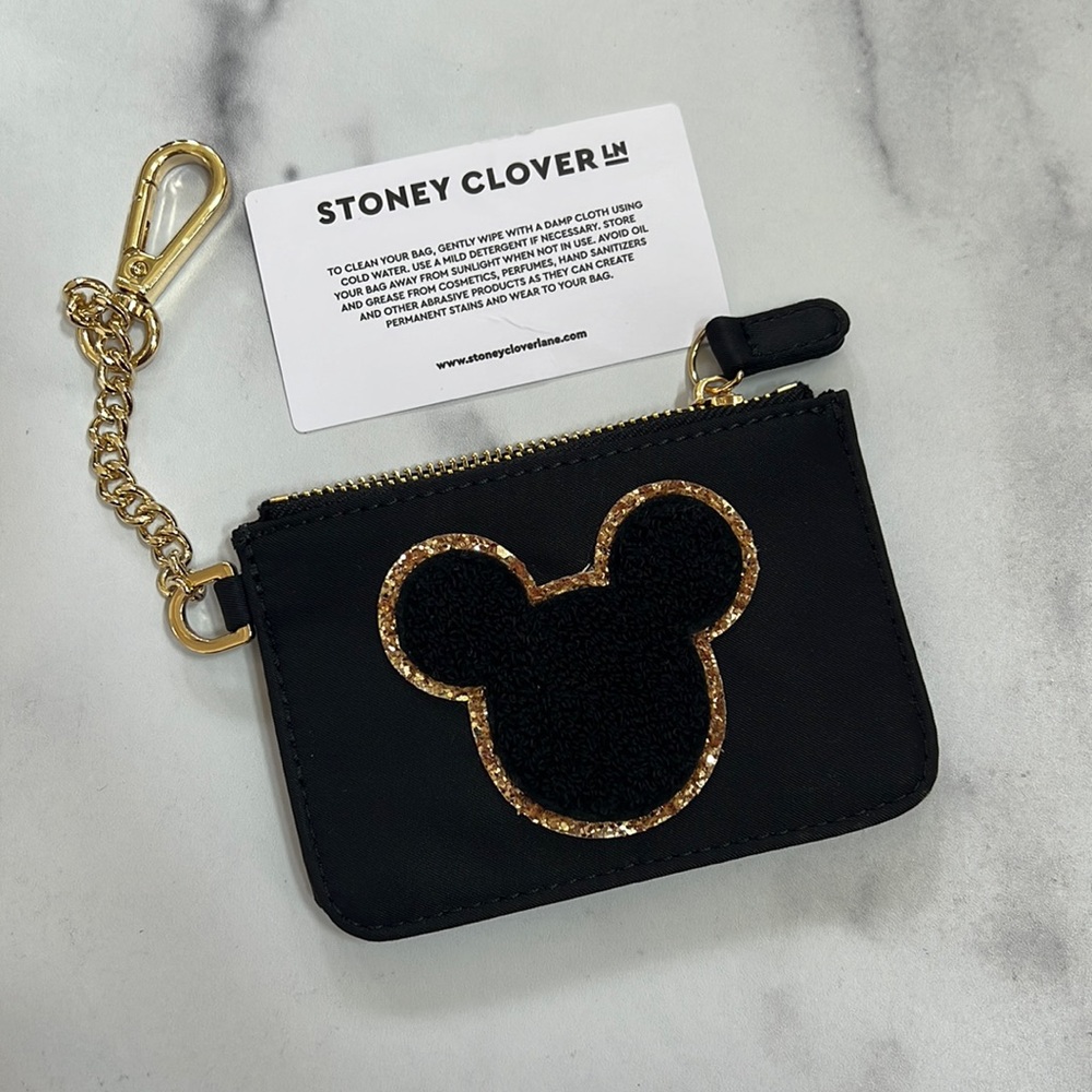 Stoney Clover Mickey keychain wristlet